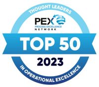 Listed on PEX Network Global Top 50 Thought Leaders for Operational Excellence 2023